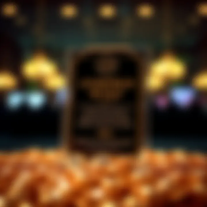 An elegant award plaque symbolizing literary excellence and social impact