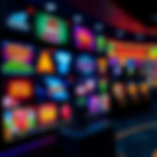 Display of popular online casino games including slots and table games on Wolf Winner platform