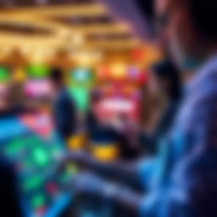 Visual representation highlighting user interaction and key operational aspects of Wolf Winner platform