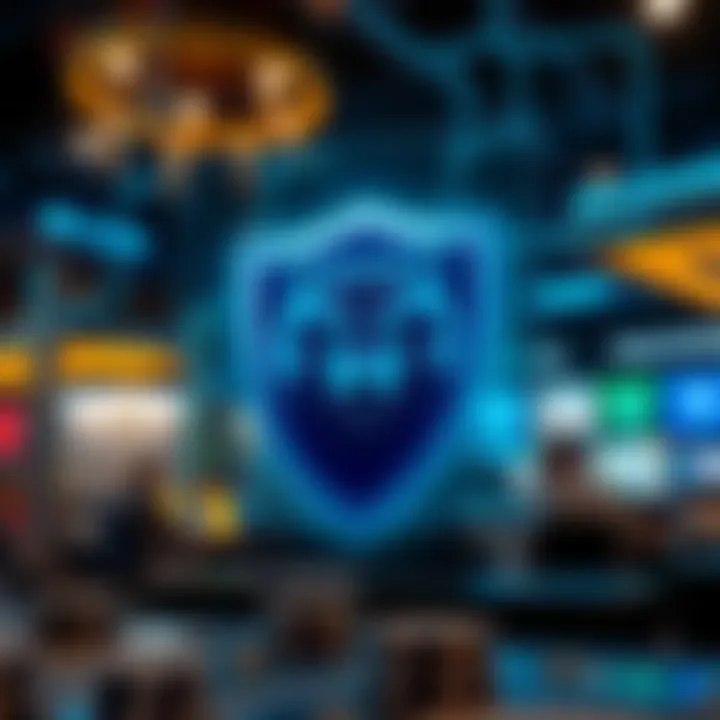 Secure digital environment illustrating WolfWinner's security protocols