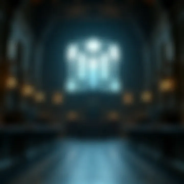 Historic depiction of Henry VIII's court setting, reflecting the book's period