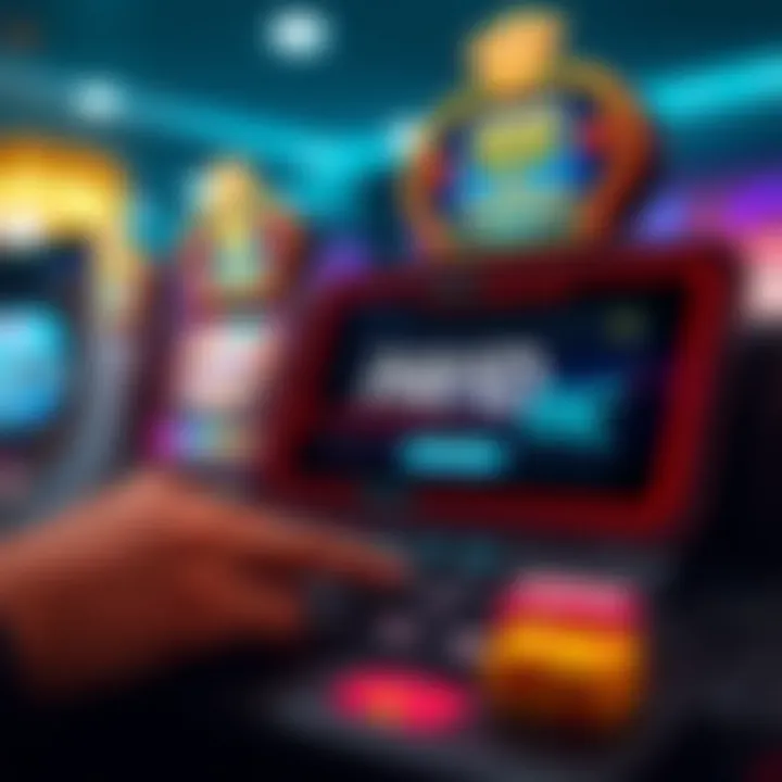 Digital wallet interface showing PayID payment option for online pokies