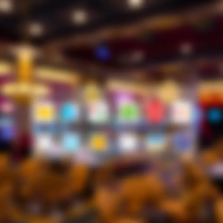 Illustration showing various payment method icons available at an online casino