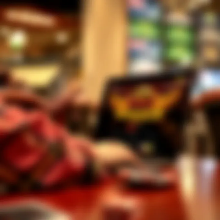 User accessing Wolf Winner platform on a laptop in Australia