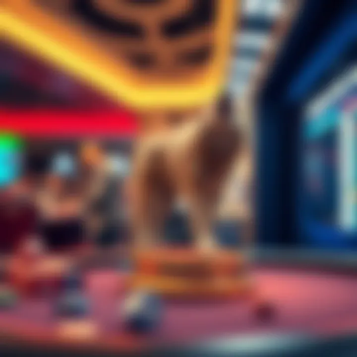 Diagram illustrating the structure and components of the wolf winner net in a competitive scenario