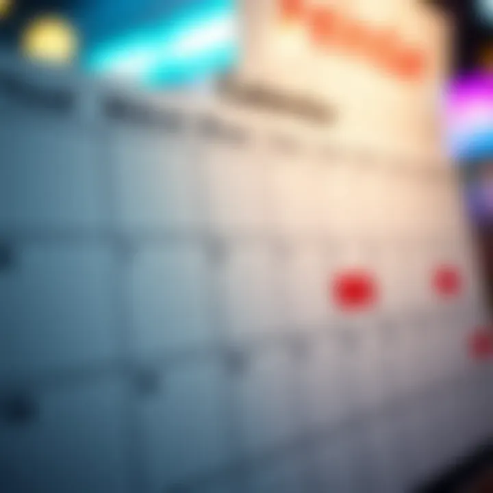 Calendar with highlighted days representing typical withdrawal duration for pet treatments