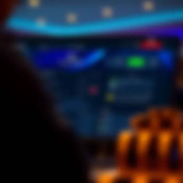 Dashboard with security settings and account management options on Wolf Winner