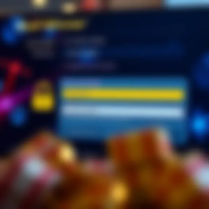 Secure account settings interface with options for password update