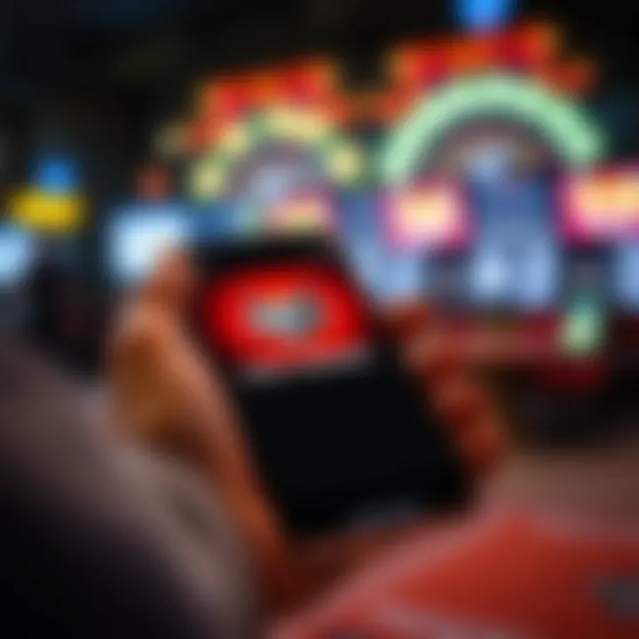 Smartphone showing installation progress of Wolf Winner app with security icons