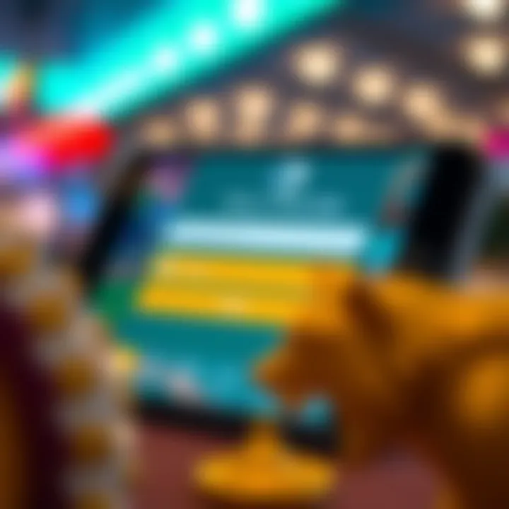 A mobile device showing troubleshooting tips for login issues on the Wolf Winner app