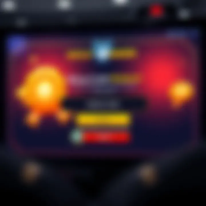 Illustration of a digital screen showing a bonus code entry field with a successful confirmation message