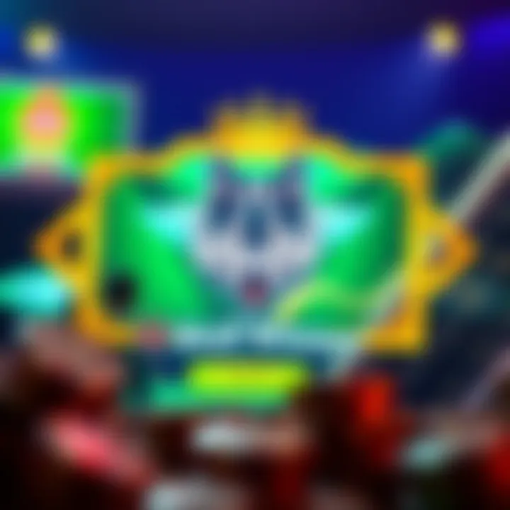 A digital representation of a bonus code unlocking rewards on an online casino platform