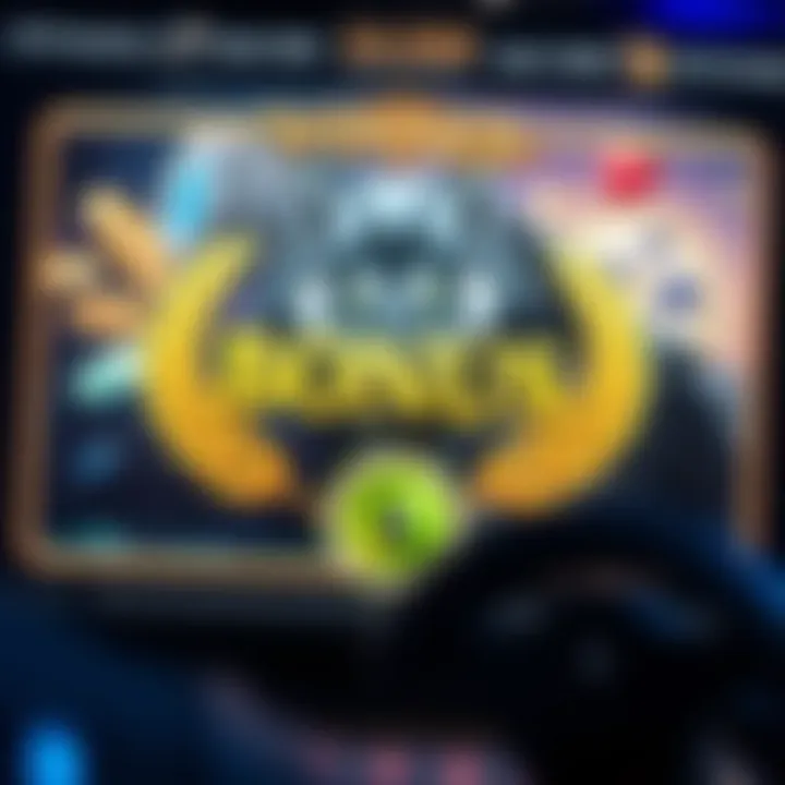 Graphic showing bonus rewards being unlocked in a gaming interface