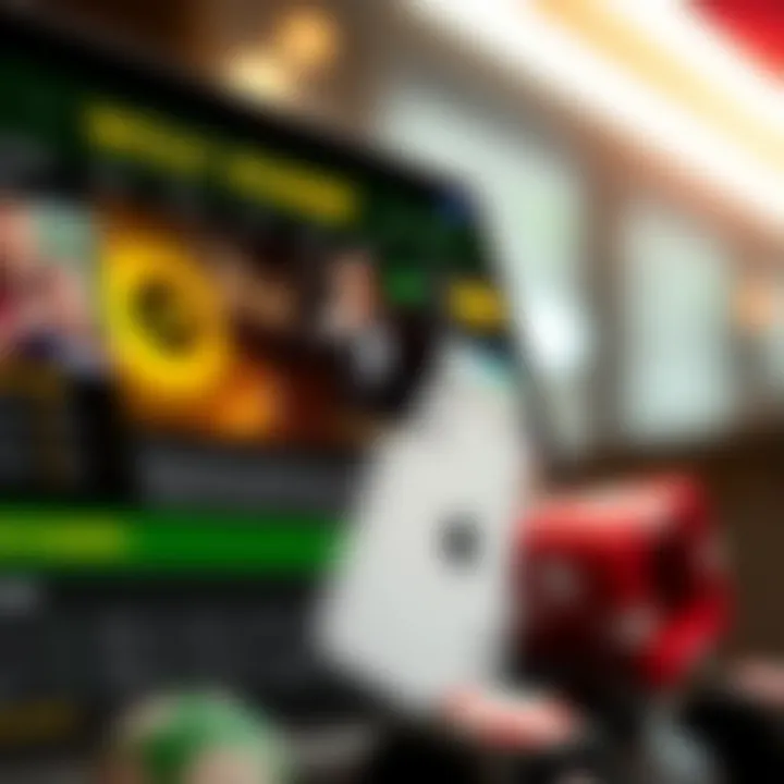 Graphic depicting an online betting interface with emphasis on bonus terms and conditions for Australian players