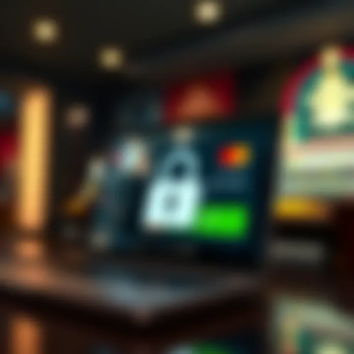 Secure online payment options displayed for seamless transactions in Australian casino gaming