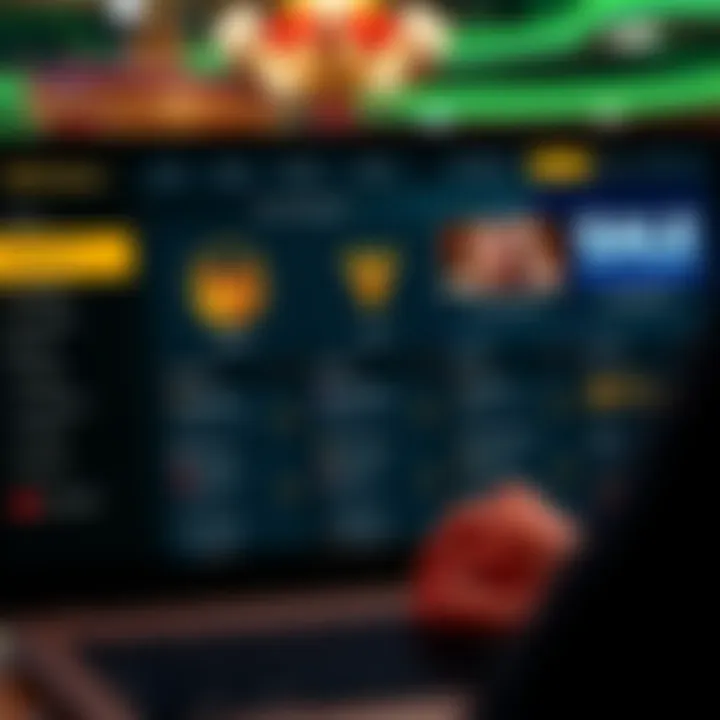 Dashboard view of Wolf Winner Casino showcasing account management and support options