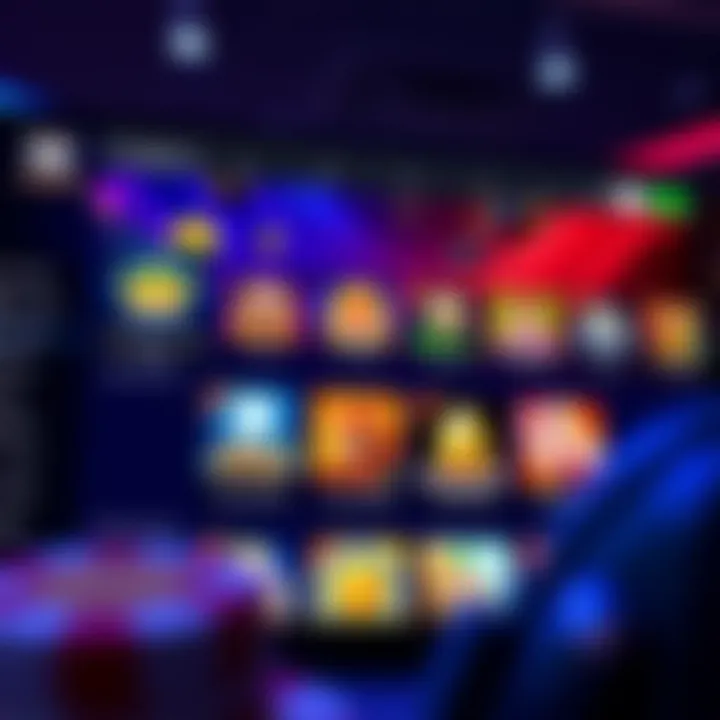 Dashboard view of Wolf Winner Casino platform highlighting game selection and user account features