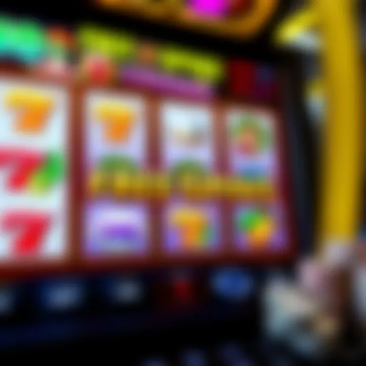 Overview of Free Spins Promotion at Wolf Winner Casino Illustration showing free spins icons and casino chips on a digital slot machine interface