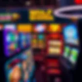 A vibrant online casino interface showcasing a variety of slot machine games available at Wolf Winner Casino