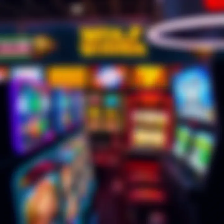 A vibrant online casino interface showcasing a variety of slot machine games available at Wolf Winner Casino