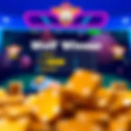 Wolf Winner Casino Bonus Codes Interface Illustration of a vibrant casino interface highlighting bonus codes