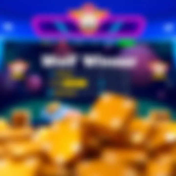 Wolf Winner Casino Bonus Codes Interface Illustration of a vibrant casino interface highlighting bonus codes