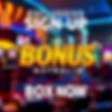 Promotional banner highlighting sign-up bonus offers at Wolf Winner Casino targeted at Australian audience