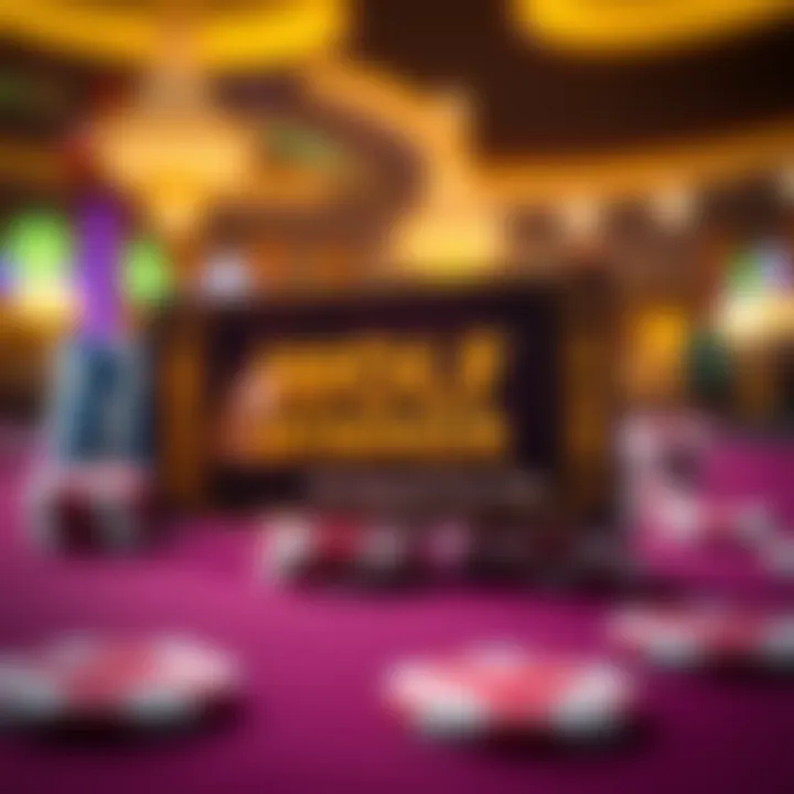 Illustration of casino chips and a voucher symbolizing a free no deposit offer