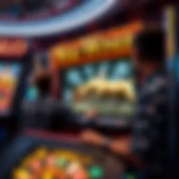 Accessing Wolf Winner Casino to Claim No Deposit Bonus Illustration showing Australian players accessing Wolf Winner casino platform to claim no deposit bonus