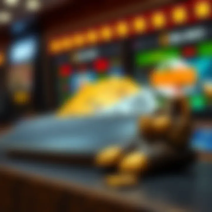 Illustration showing a digital wallet with bonus credits highlighting the no deposit sign up offer for online betting in Australia