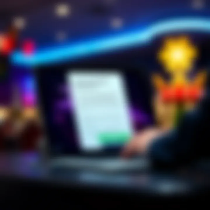 Illustration of a secure online transaction confirming eligibility and terms for a no deposit bonus