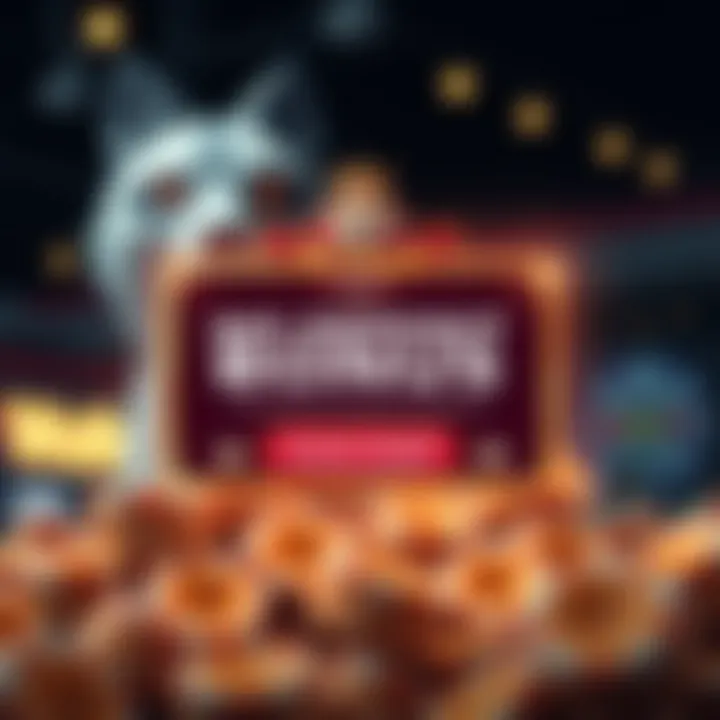 Illustration of a casino bonus offer notification highlighting no deposit rewards