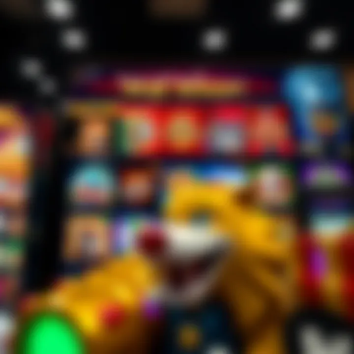 Colorful interface of Wolf Winner online casino showcasing a variety of slot games