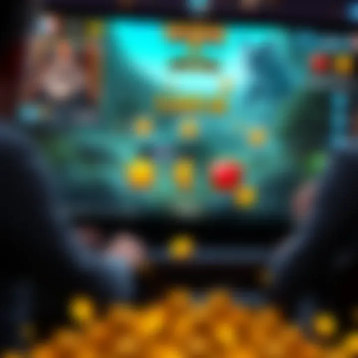 Gameplay screen showing strategic moves and player interaction in Wolf Winner Online