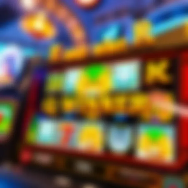 Wolf Winner pokies game screen displaying wolf-themed symbols and vibrant reels