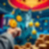 Illustration showing a player receiving VIP rewards with coins and stars symbolizing bonus benefits