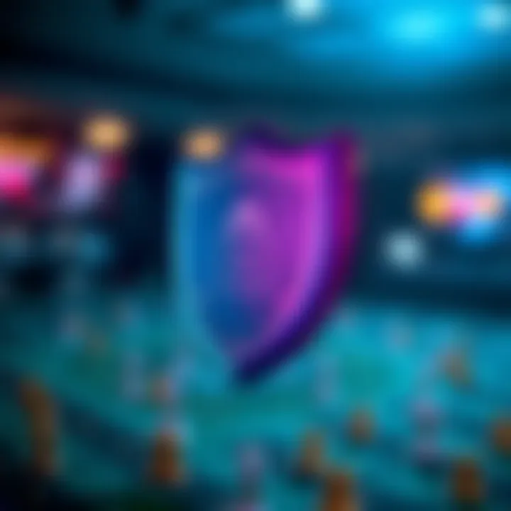 Visual representation of security shield symbolizing protection measures on WolfWinner.co