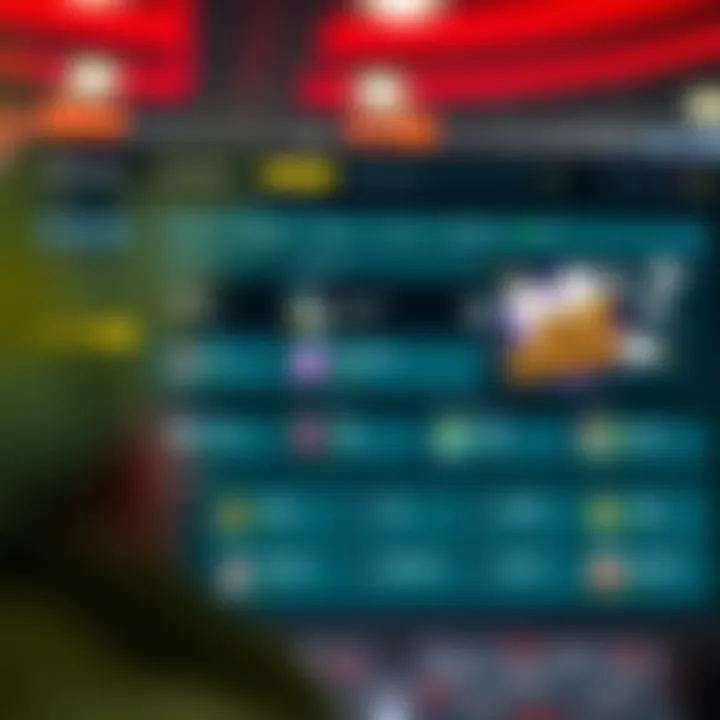 Dashboard interface showcasing wolfwinner.net's main features and user options