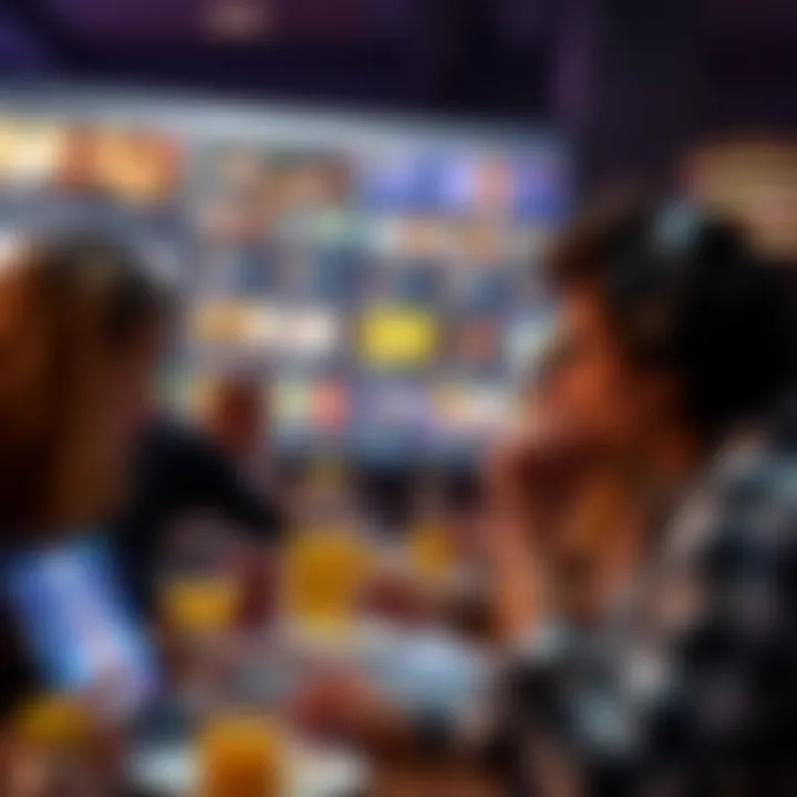 Community forum displaying discussions and user interactions on WolfWinners