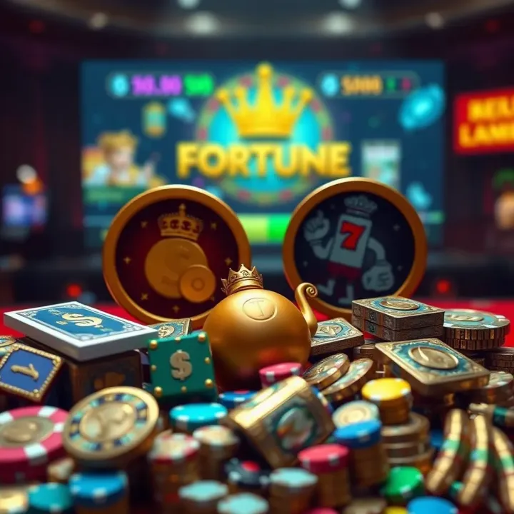 Collection of casino bonus icons such as free spins, extra cash, and exclusive perks