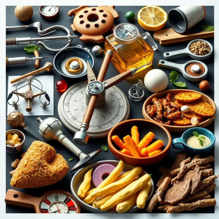 Celebrating Excellence Across Disciplines Collage showcasing diverse scientific equipment, artistic tools, and agricultural elements symbolizing the various fields awarded by the Wolf Prize