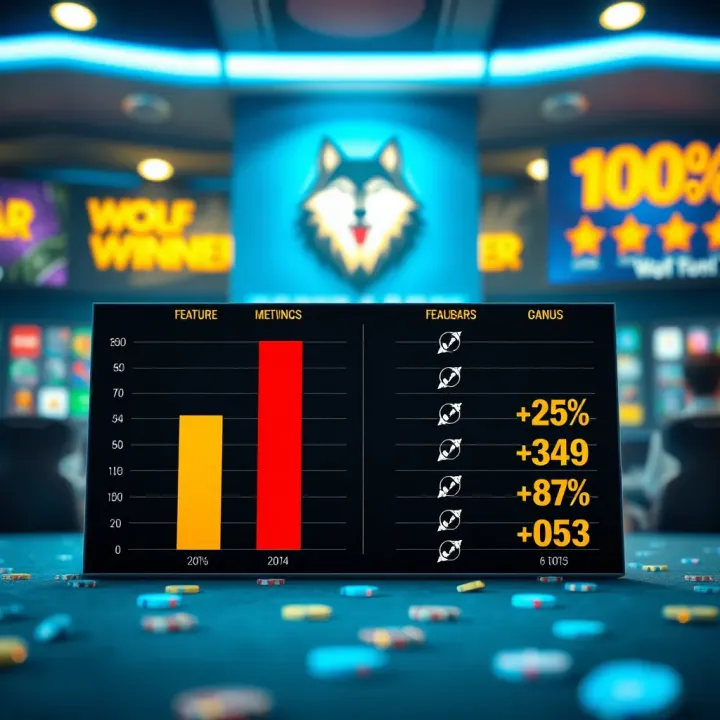 Comparison chart highlighting Wolf Winner performance metrics against competing brands